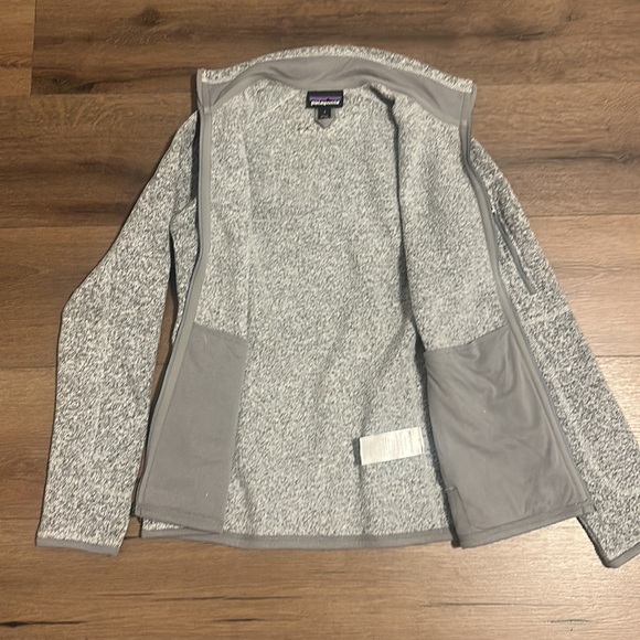 New Patagonia Better Sweater Jacket Women's Size Small Gray Fleece With Flaws! - Picture 5 of 13